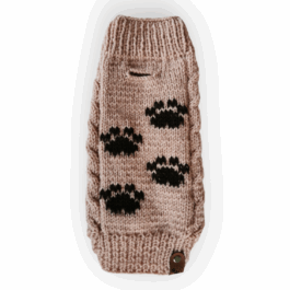 Strickpullover – Pfoten | Peach RL28