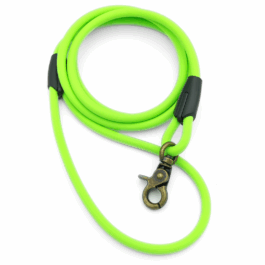 Hundeleine aus 6mm BioThane® Apfelgrün XXS