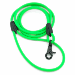 Hundeleine aus 6mm BioThane® Neongrün XXS