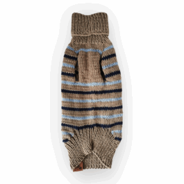 Strickpullover für kleine Hunde | Ringelchen Blau