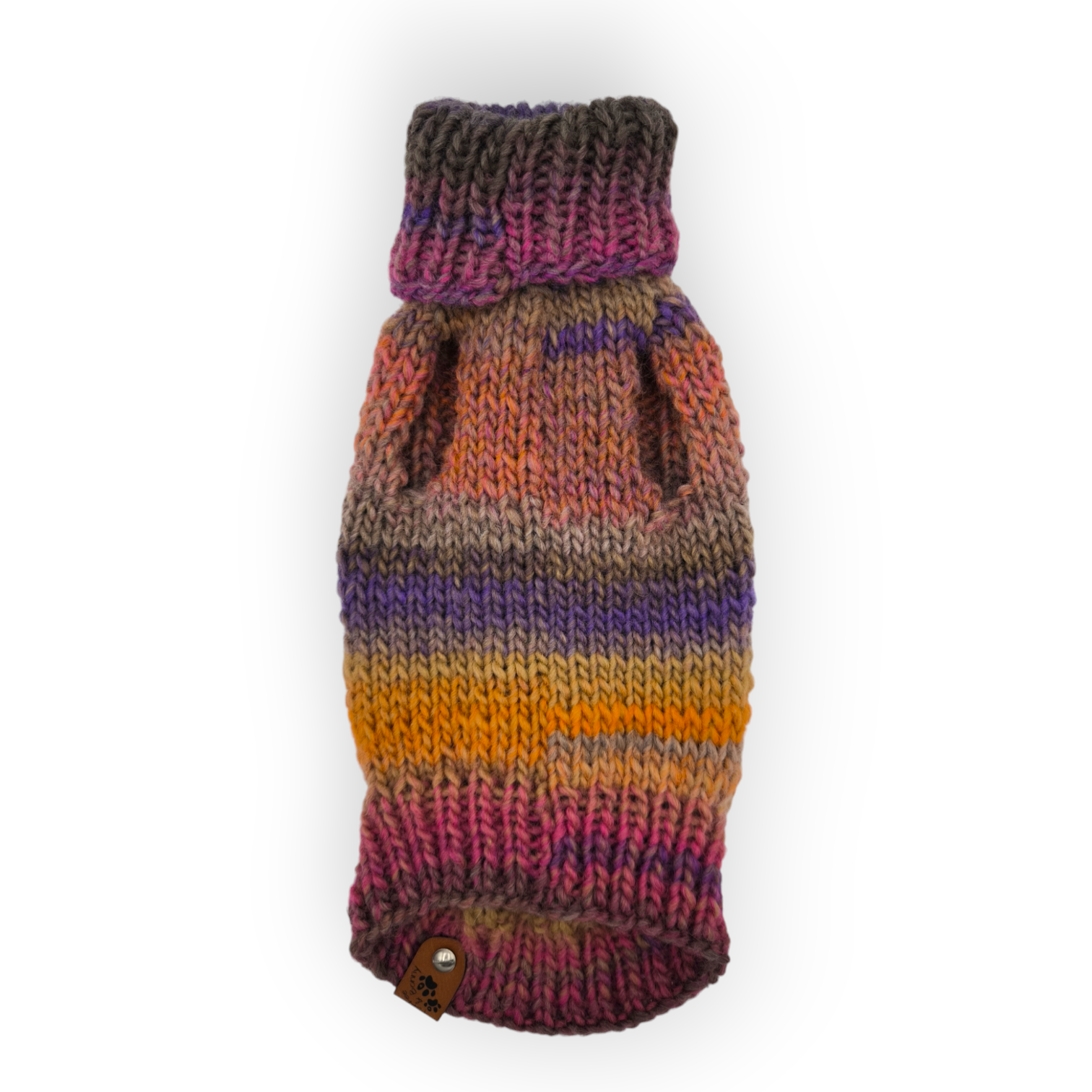 Strickpullover – Zopfmuster | pinker Herbst | 55% Schurwolle