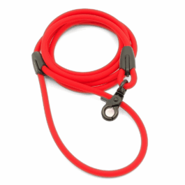 Hundeleine aus 6mm BioThane® Rot XXS