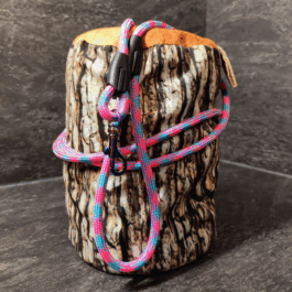 Hundeleine aus 6mm Paracord 1,5 Meter CottonCandy XXS Mini