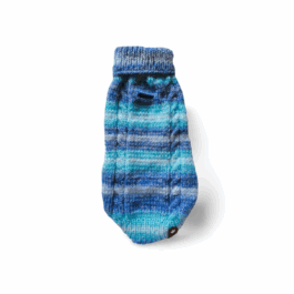 Strickpullover Rüden | Ringelchen - Eisblau