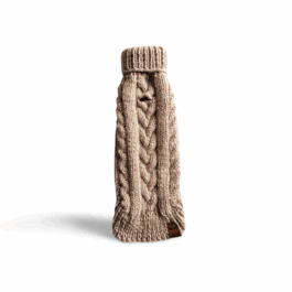 Strickpullover mit Rollkragen | goldglitzer mit Zopfmuster für Mädels | RL30 -reserviert