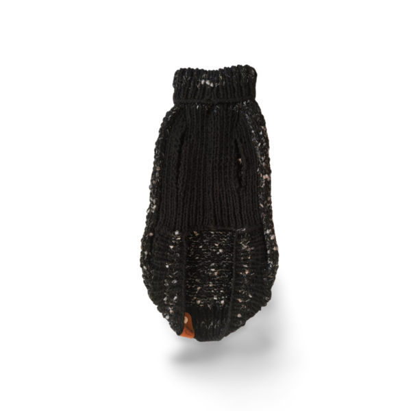 Strickpullover Schwarz mit Glanz | RL 34 – Bild 2