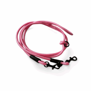 Hundeleine aus 6mm Paracord 1,8 Meter - rosa | verstellbar