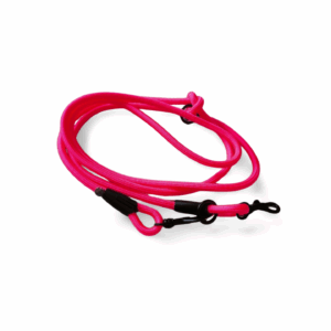 Hundeleine aus 6mm Paracord 1,8 Meter - Neon Pink | verstellbar
