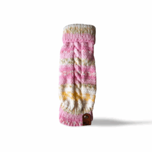 Strickpullover mit Rollkragen | Zuckerwatte | RL 20-21cm | Mädels