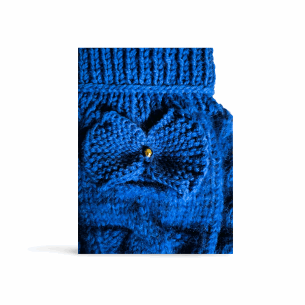 Strickpullover - Schleifchen | Tintenblau | RL30 – Bild 3
