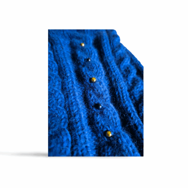 Strickpullover - Schleifchen | Tintenblau | RL30 – Bild 4