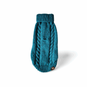 Strickpullover - Türkis-glitzer | Y-Geschirr | RL31