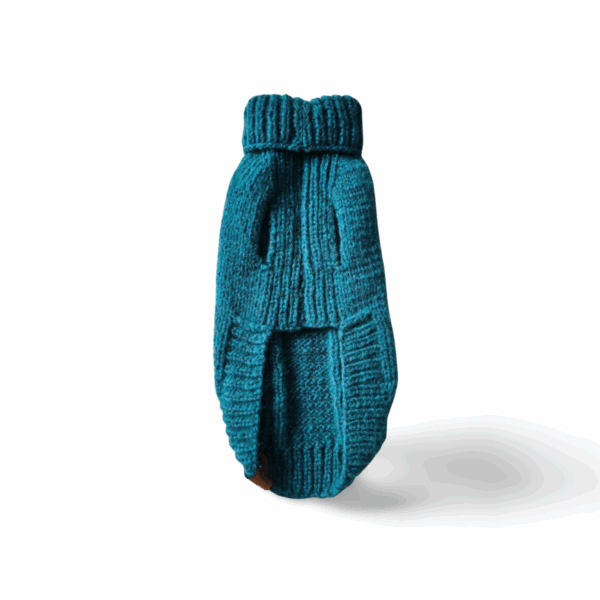 Strickpullover - Türkis-glitzer | Y-Geschirr | RL31 – Bild 2