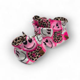 Hundehalstuch | Smiley Leo Pink