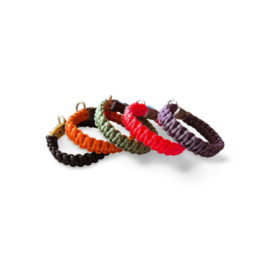 Paracord Hundehalsband handgemacht mit Klickverschluss | 01