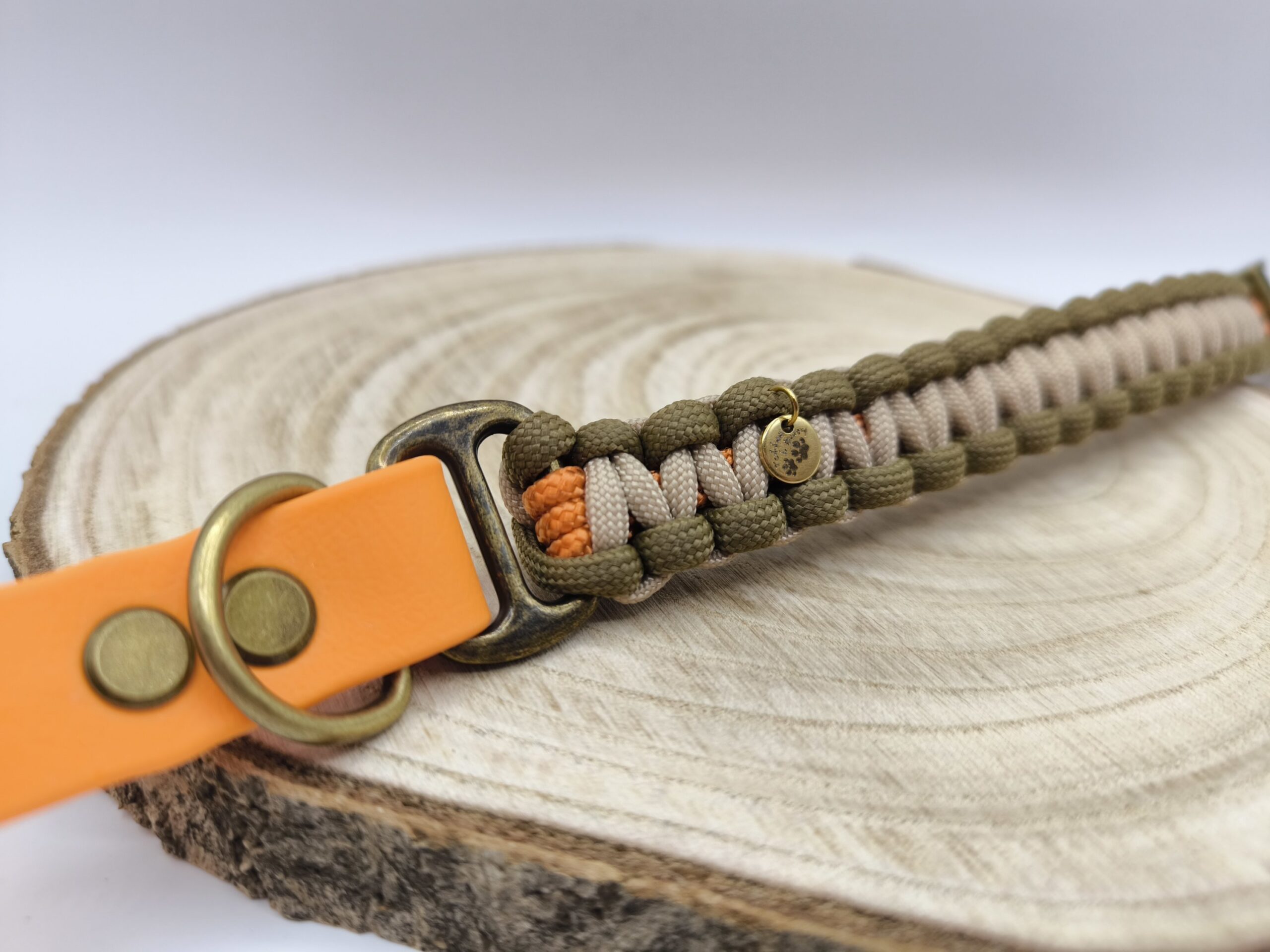 Paracord Hundehalsband handgemacht mit Adapter | 01 â Bild 2