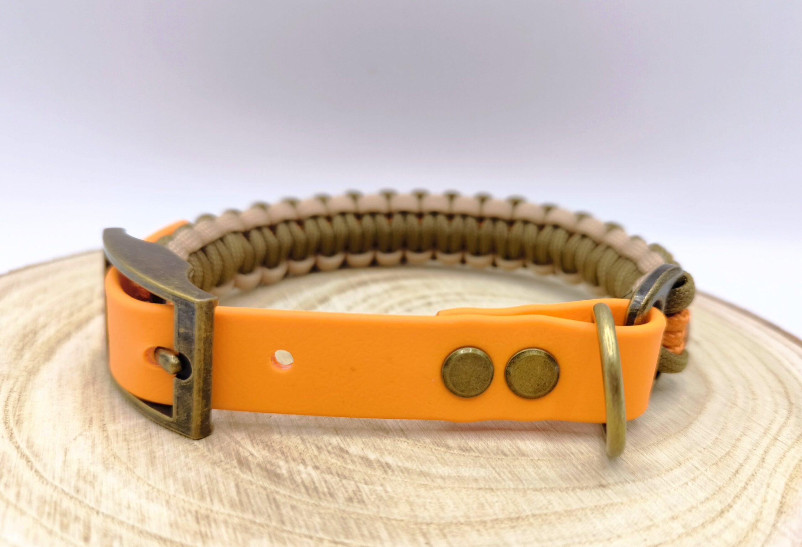 Paracord Hundehalsband handgemacht mit Adapter | 01 â Bild 3