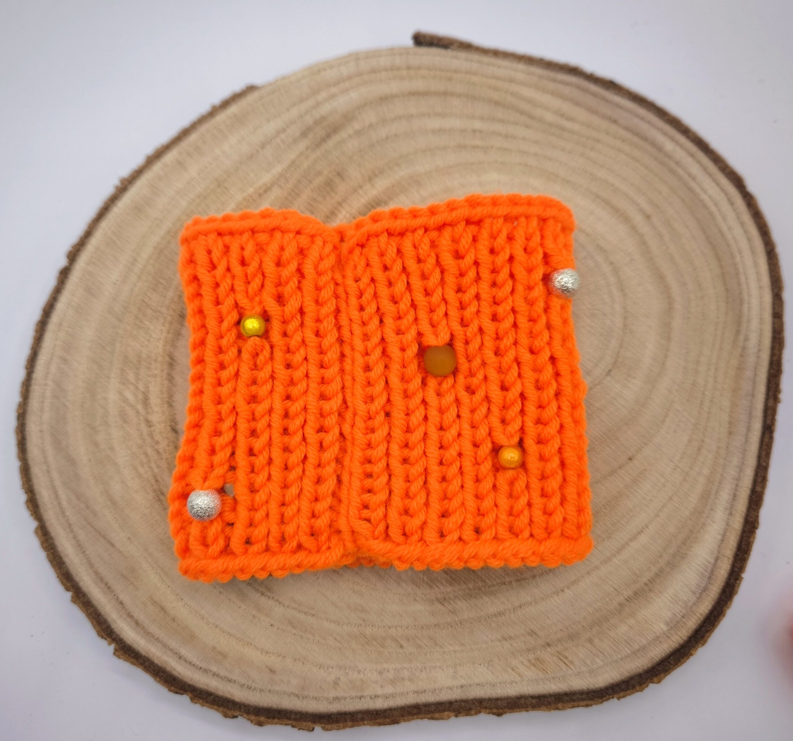 Hundeloop - Perlen Orange – Bild 3