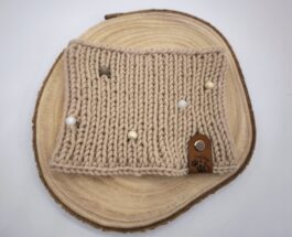 Hundeloop - Perlen Beige
